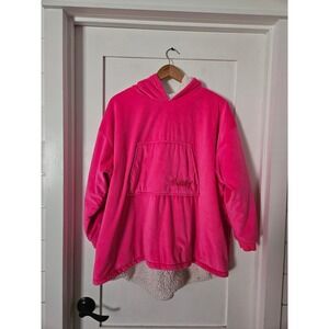 The Comfy Jr Kids Pink Oversized Wearable Blanket Hoodie Youth One Size